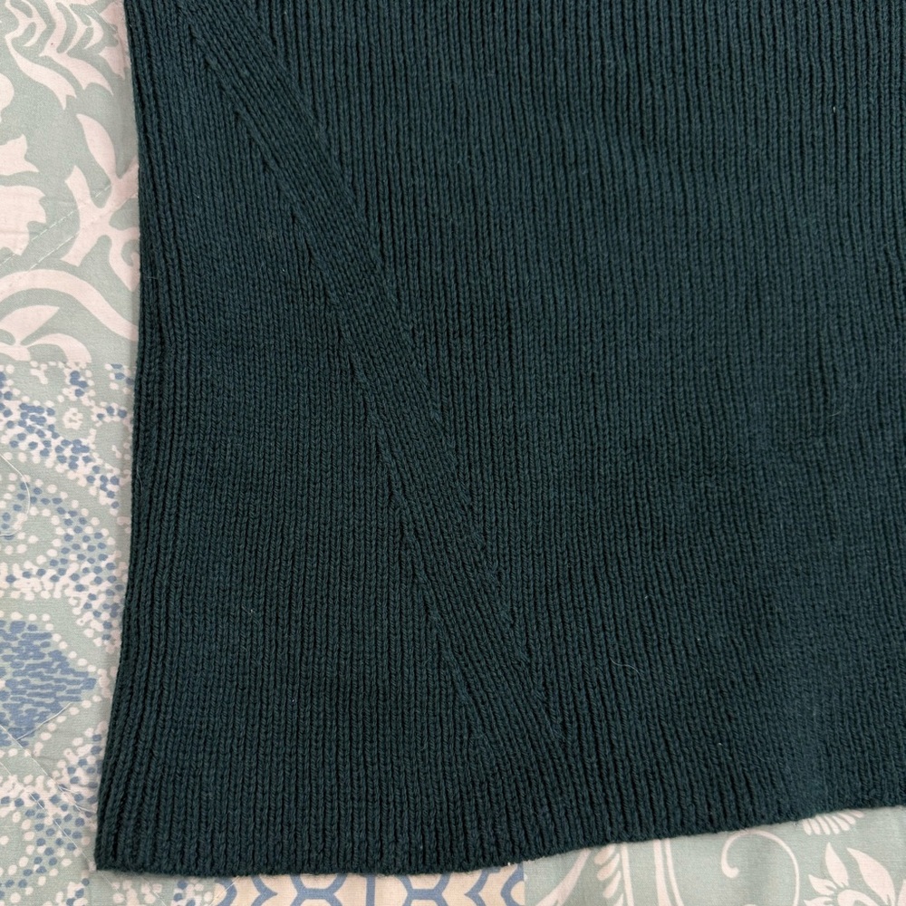 Sweater Tank Sleeveless Top 4X Sleeveless Teal Green NWOT Old Navy V Neck - Picture 6 of 8